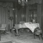 old picture of piano room