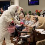 assisted living Easter bunny