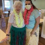 assisted living luau party