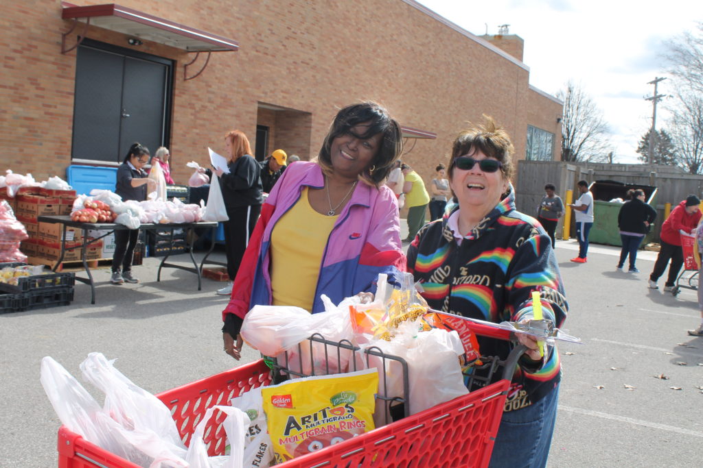 food pantry clients