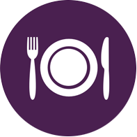 food pantry icon plate
